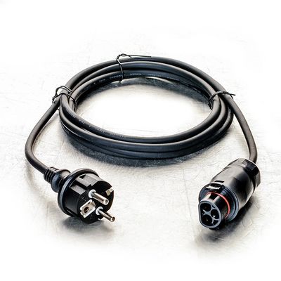 16A/250V Corrente/tensione H07RN-F 3X1.5MM2 Cavo di gomma Schuko Plug IP44 a BC05 connettore per microinverter singolo