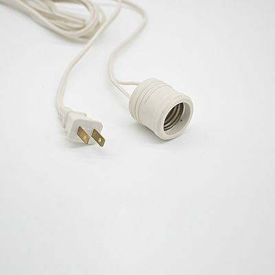 Materiale del cavo di alimentazione Conductor di rame Conductor di corrente alternata Cordo di alimentazione Portatore di lampadina Adaptatore di cavo di presa di lampadina