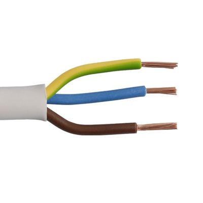 Strumenti elettrici di piccole dimensioni per interni filo isolante in rame PVC con 300/300v H03vvh2 e conduttore Cooper