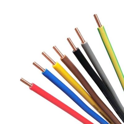 H07v U H07v R Conduttore di rame puro, privo di ossigeno, filo elettrico per le esigenze di cablaggio interno della casa