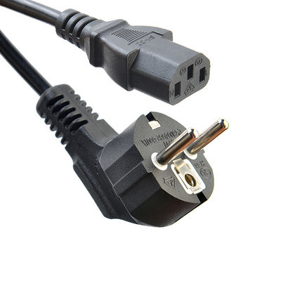 Correa KC Cordoni di alimentazione standard Cordoni di estensione con fine maschile CEE/16 3 Prong Schuko Plug Cable H05VV-F/H05RN-F 3x0.75-1.5MM2