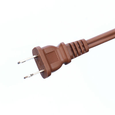 2X16AWG Protezione dall'isolamento marrone ETL Plug Power Cord Extension Cord NEMA Tipo di estremità maschile ETL Conforme ETL Certificato