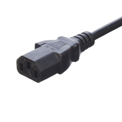 Apparecchio per la casa Oxygen Free Bared Stranded Copper 3 Pin 16A Plug Power Cord C13 Connector Nero Italia Cordone di alimentazione standard