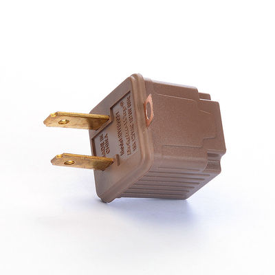Adaptatore di presa portabile standard americano ETL per la ricarica mobile 1 prese e autoattacco alla terra