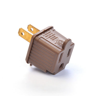 Adaptatore di presa portabile standard americano ETL per la ricarica mobile 1 prese e autoattacco alla terra