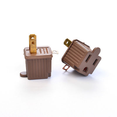 Adaptatore di presa portabile standard americano ETL per la ricarica mobile 1 prese e autoattacco alla terra