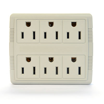 Adaptatore di presa portabile standard americano ETL Ricarica veloce e sicura per dispositivi mobili Voltaggio nominale 125V