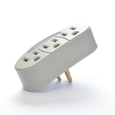Adaptatore di presa portabile standard americano ETL Ricarica veloce e sicura per dispositivi mobili Voltaggio nominale 125V