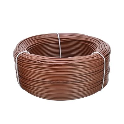 300/500V Rated Voltage Overhead Flexible Cord Round Cables Brown 02 Rv-90 1X0.5mm2 Electrical Power Cable With PVC Jacket