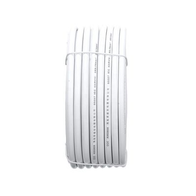 Intervallo di temperatura da -5°C a 70°C RVV 3 core 3X0.75mm2 Protezione bianca isolante Cavo di alimentazione elettrica con conduttore strato