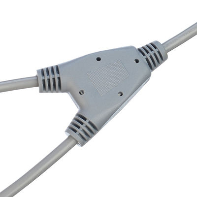 Commercial Grade CCC Certified Computer Power Cord Y Splitter 3C Plug con 2 Way C13 Plug Socket 16a 3pin