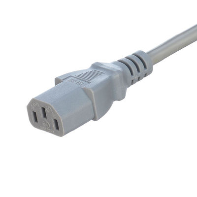 Commercial Grade CCC Certified Computer Power Cord Y Splitter 3C Plug con 2 Way C13 Plug Socket 16a 3pin