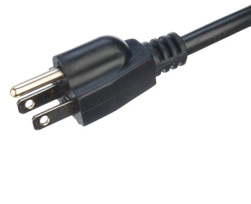 Corde di alimentazione Corde di estensione ETL Corde di alimentazione standard Marrone Lunghezza 5FT / OEM Nero presa 2 pin Corde di alimentazione per elettrodomestici