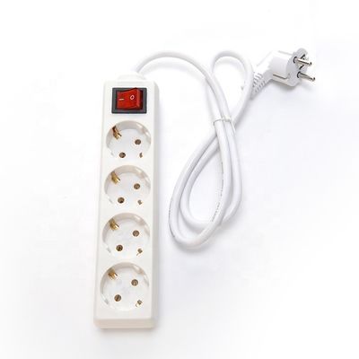 Corde di estensione del cavo di alimentazione 3x4 presa universale 4 prese di estensione elettrica con rete SDK e tensione nominale 220V