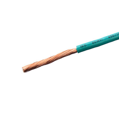 Materiale isolante in PVC 100M/1roll Flessibile filo di rame a singolo nucleo conduttore di rame per elettrodomestici Cavo di alimentazione elettrica