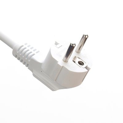 Vari standard Cavo di alimentazione 3*0,75mm Multi Plug Socket di estensione 3 Way Universal Extension Cavo 250V/16A Bianco