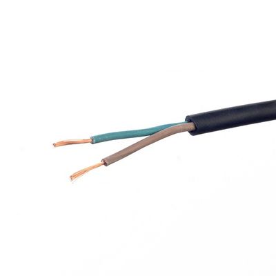 VDE Standard H05rr f Cavo elettrico in gomma 2x0,75 elettrico per elettrodomestici -5C a 70C 2C X0,75MM2 Sezioni normali