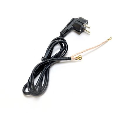Collegamento VDE/SNI/KC Tipo 3 Corde di estensione Schuko a pin rotondo per fornelli e forni