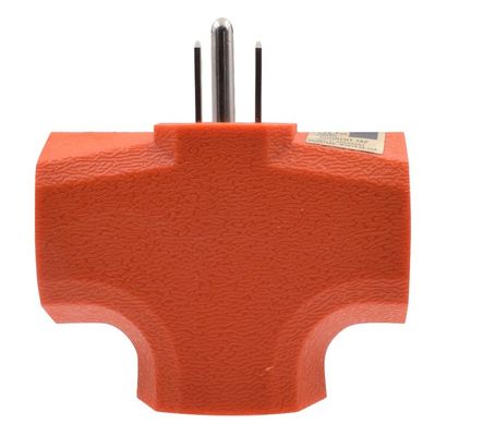 SDK Network 15-amp Adapter 3 Terrazione da 1 a 3 prese Nema 5-15p a più Nema 5-15r presa di estensione multiuso impermeabile