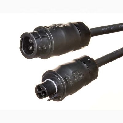 CEE/16 3 Prong Schuko Plug Male End Type Power Cord H07RN-F IP44 per pannelli solari Inverter
