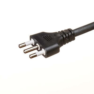 Cavo di estensione solare nero 16awg BC01 e 220v 10m IMQ Standard 3 Prong US Power Cord Oxygen Free Bared Stranded Copper