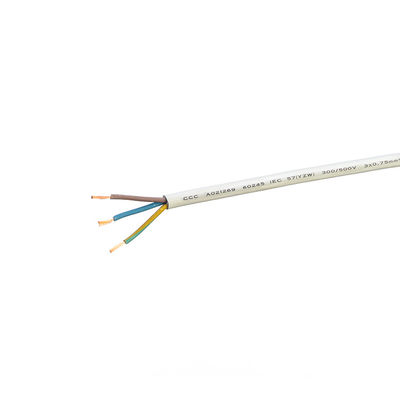 Cable isolante VDE standard H05 Rr Cavo di gomma 2x0.75 Cavo di rame per elettrodomestici e temperatura esterna -5C a 70C