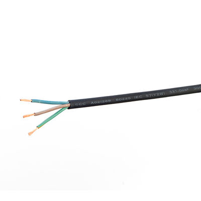 VDE standard 16A/250V H07rn-f cavo di alimentazione per elettrodomestici 2 core o cavo di alimentazione a 3 fasi H05 Rr sezioni normali interne