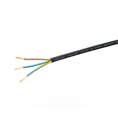 VDE standard 16A/250V H07rn-f cavo di alimentazione per elettrodomestici 2 core o cavo di alimentazione a 3 fasi H05 Rr sezioni normali interne