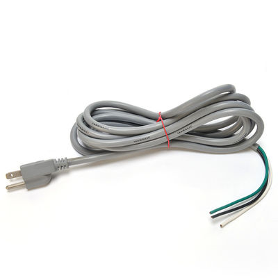 Corde di alimentazione commerciale ETL 14 AWG a fine aperto per laptop 15A NEMA-15P 3 fasi di presa di estensione del cavo di alimentazione a presa universale di marca