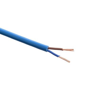Isolato VDE Blu Standard 300/300V RVV 2*0.75mm Cavo di alimentazione flessibile Due fili di rame a nucleo conduttore con isolamento