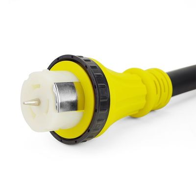 Corde elettriche marine SS2-50 Maschio a femmina 50A 125V/250V 100FT 6FT/8FT/10FT/12FT/25FT Lunghezza Materiale conduttore di rame