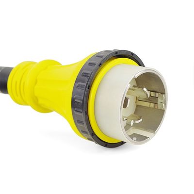 Corde elettriche marine SS2-50 Maschio a femmina 50A 125V/250V 100FT 6FT/8FT/10FT/12FT/25FT Lunghezza Materiale conduttore di rame