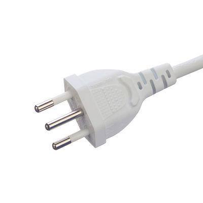 Personalizzazione Brasile 10A/250V 3 Pin Plug 3x0.75MM2 PS4 Cavo di alimentazione per lampada di sale Certificato DIN VDE 0620/EN 50075 1990