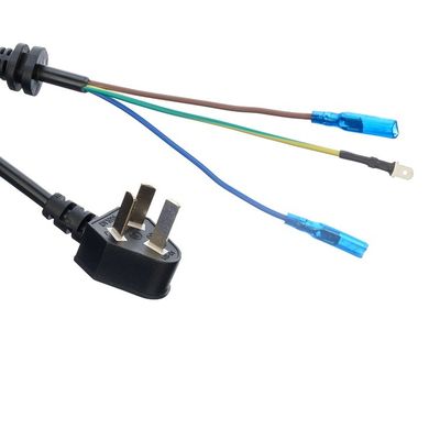 CCC Standard 3 Pin Laptop Power Cord Ac Australia Cable di alimentazione H05vv-f Au Ac Cable di alimentazione 16A 250V Customized Nero