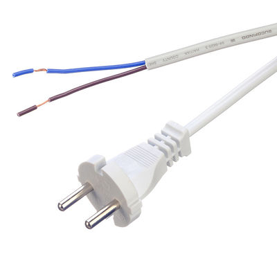 1.8M SNI 2 Pin Prong Eu Cavo di alimentazione per elettrodomestici C7 H05vvh2 f 2x0.75mm2 Cavo di alimentazione per elettrodomestici Cucina Casa