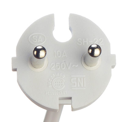 1.8M SNI 2 Pin Prong Eu Cavo di alimentazione per elettrodomestici C7 H05vvh2 f 2x0.75mm2 Cavo di alimentazione per elettrodomestici Cucina Casa