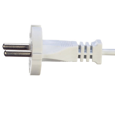 1.8M SNI 2 Pin Prong Eu Cavo di alimentazione per elettrodomestici C7 H05vvh2 f 2x0.75mm2 Cavo di alimentazione per elettrodomestici Cucina Casa