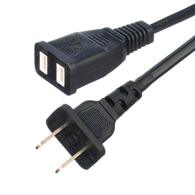 Collegamento di corrente certificato PSE per elettrodomestici cavo di estensione JAPANESE Standard 2 Palle piatte 125V tensione nominale WIFI NO