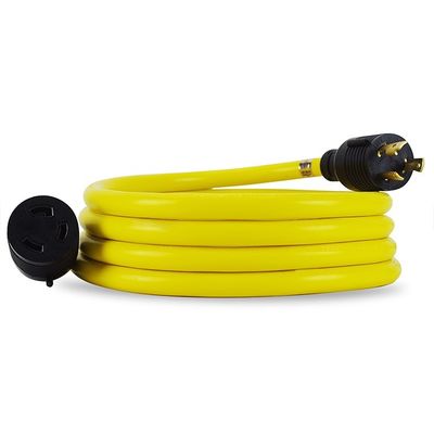 ETL elencato 3 Prong 30 Amp Generator Cord 25 piedi Heavy Duty NEMA L5-30P/L5-30R 10 Gauge 125V SJTW Lock Generator Extension Cord