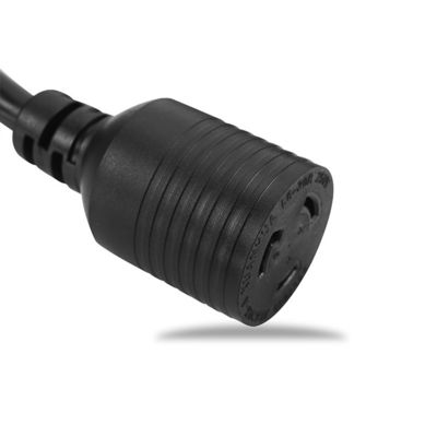 Corde di alimentazione a corrente alternata 50FT ETL elencate NEMA 6-20 Corde di estensione 6-20P a 6-20R per veicoli elettrici mobili di livello 2 di carica a carica pesante 250V 20A