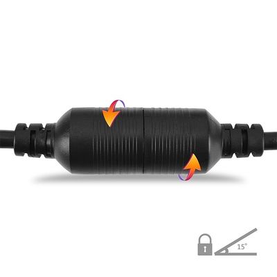 Corde di alimentazione a corrente alternata 50FT ETL elencate NEMA 6-20 Corde di estensione 6-20P a 6-20R per veicoli elettrici mobili di livello 2 di carica a carica pesante 250V 20A