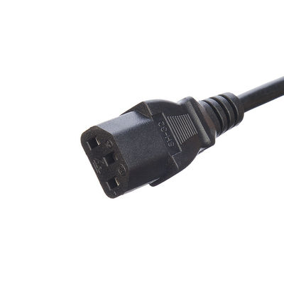 Corde di alimentazione CA 125V per lavastoviglie congelatore 220V Estensione ETL omologata USA NEMA 5-15P a IEC C13 Fino a 18AWG 220V