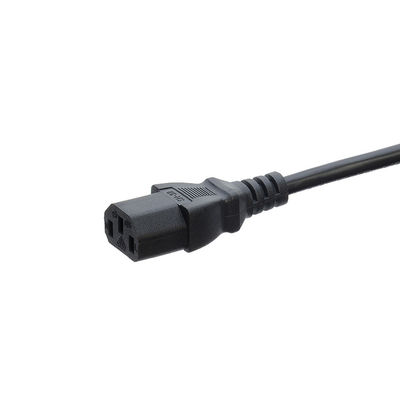Corde di alimentazione CA 125V per lavastoviglie congelatore 220V Estensione ETL omologata USA NEMA 5-15P a IEC C13 Fino a 18AWG 220V