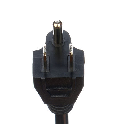 Corde di alimentazione CA 125V per lavastoviglie congelatore 220V Estensione ETL omologata USA NEMA 5-15P a IEC C13 Fino a 18AWG 220V