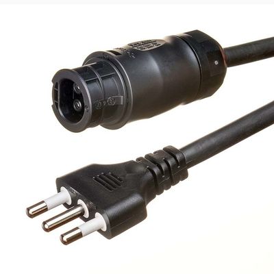 16A/250V Corrente/tensione H07RN-F 3X1.5MM2 Cavo di gomma Schuko Plug IP44 a BC05 connettore per microinverter singolo