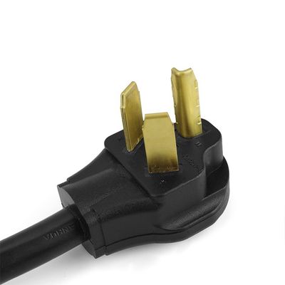 1 presa di corrente 1FT NEMA 10-30P a 14-30R Adaptore per asciugatore 30A 250V SJTW 10AWG 3C Adaptore per asciugatore da 3 a 4 punti con filo verde a terra
