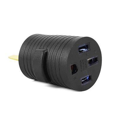 20A Corrente nominale NEMA 14-30P a 10-50R 30 Amp Collegamento maschile a 50 Amp Adaptatore di ricevitore femminile per generatore saldatore asciugatrice