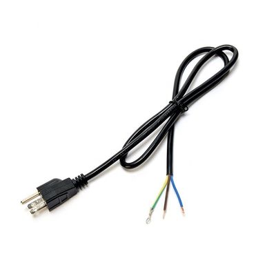 ETL 3 Prong American Power Cord ETL1ft Flat Head Extension Cord Giacca in PVC 3X16AWG 7a 125v 2 Prong Figura 8