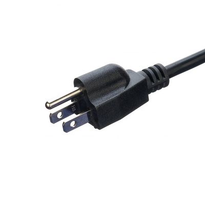 ETL 3 Prong American Power Cord ETL1ft Flat Head Extension Cord Giacca in PVC 3X16AWG 7a 125v 2 Prong Figura 8