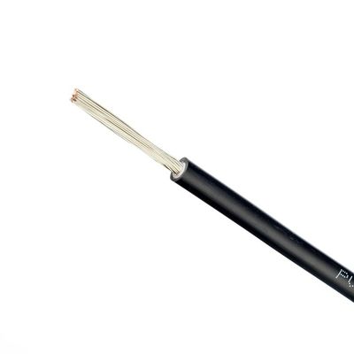 Cavo fotovoltaico solare Cavo fotovoltaico monocore per sistemi di energia solare Sezioni normali 1C X56/0.285MM Lunghezza 100M/1roll Rosso Nero
